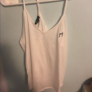 White tank top from Wet Seal